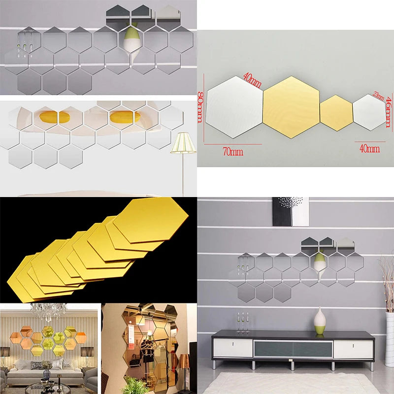 Hexa Deco Mirrors